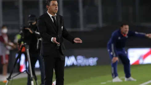 Marcelo Gallardo se retiró sin hablar con los medios luego del partido entre River y Argentinos por la cuarta fecha de la Copa de la Liga Profesional.