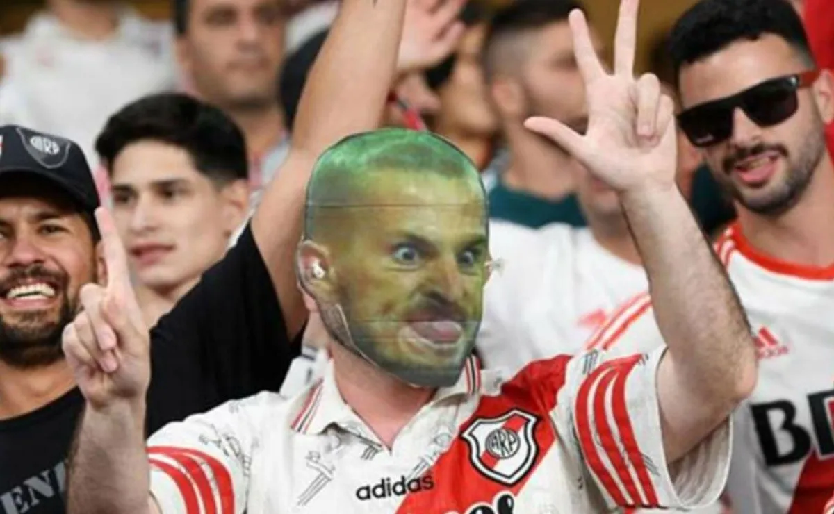 Darío Benedetto siempre fue protagonista de las cargadas en los hinchas de River