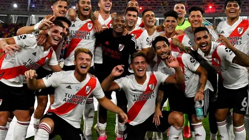 River le ganó 5 a 0 a Racing por la Supercopa Argentina y los jugadores mostraron sus festejos en las redes sociales.