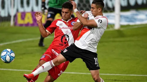 Rafael Santos Borré, el máximo goleador de la era Gallardo.