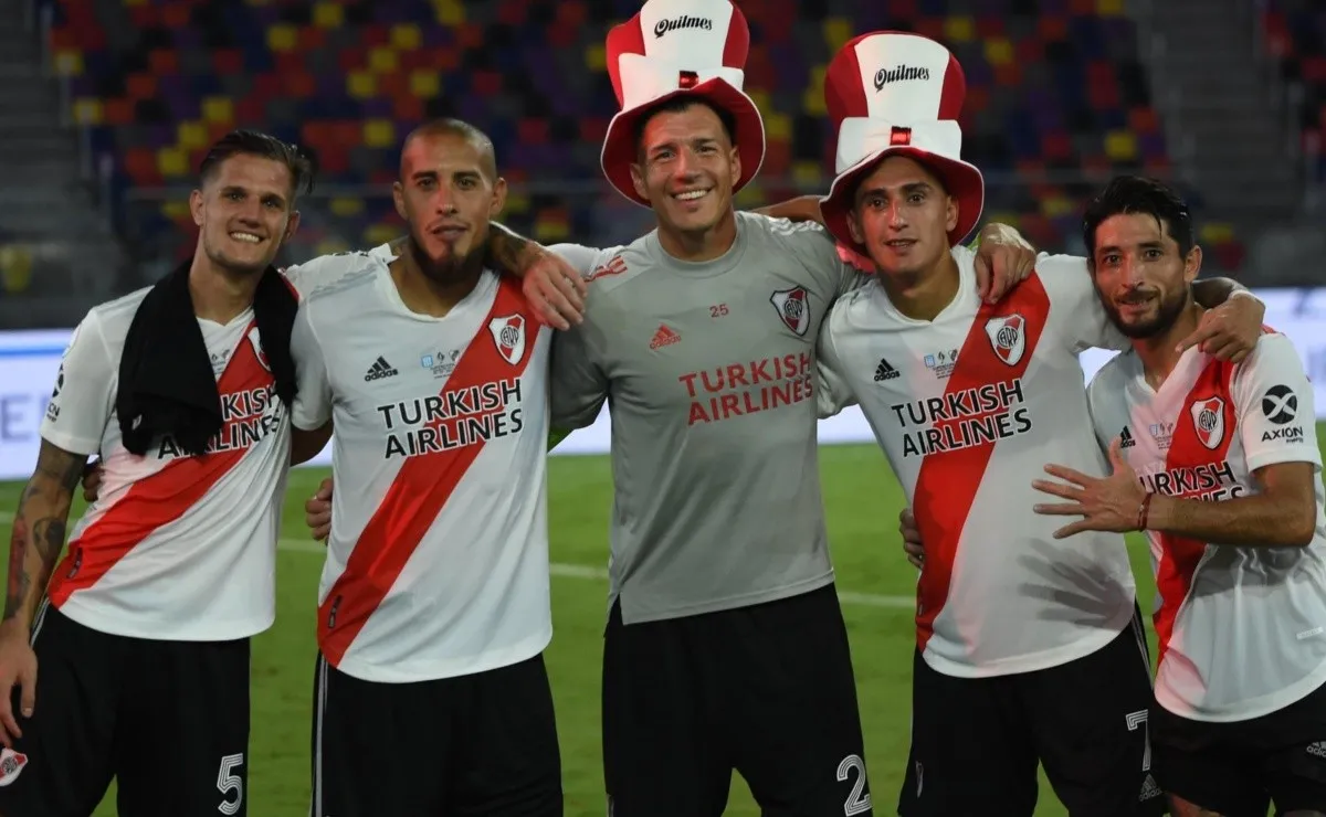 Jonatan Maidana se mostró contento por la obtención de un nuevo título con River y además con la recepción que tuvieron sus compañeros con él tras su regreso al club.