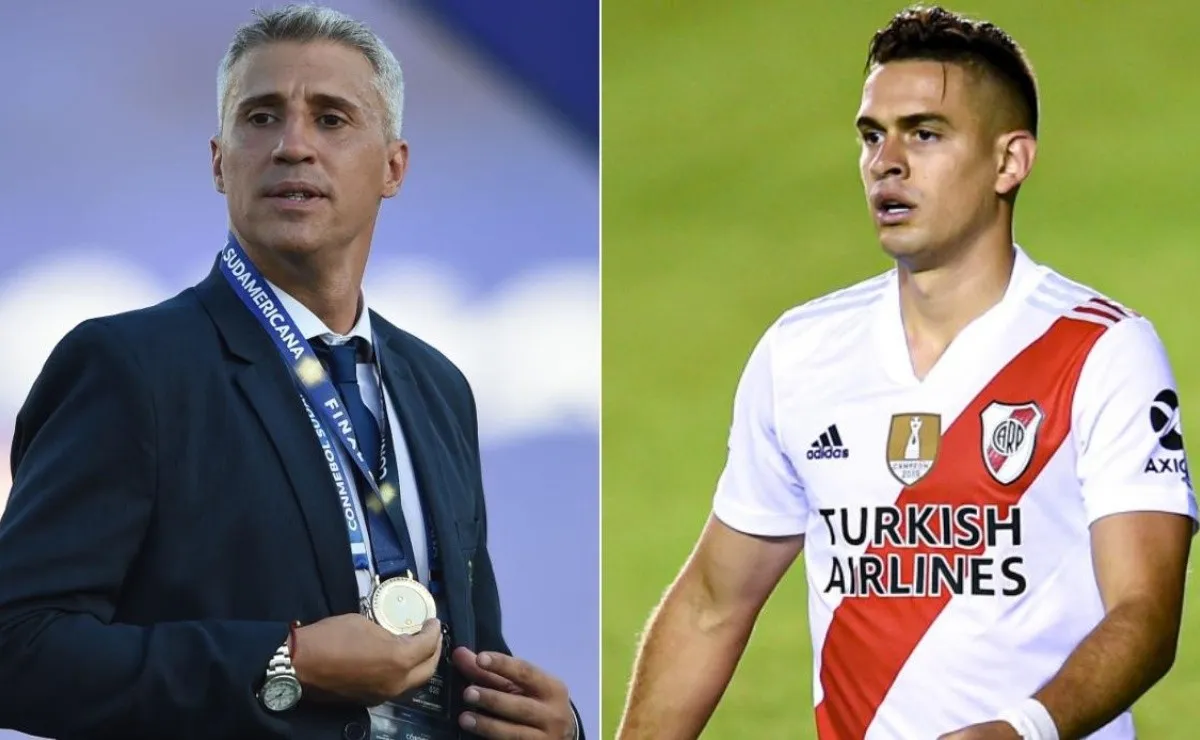 Hernán Crespo elogió de gran manera a Rafael Borré