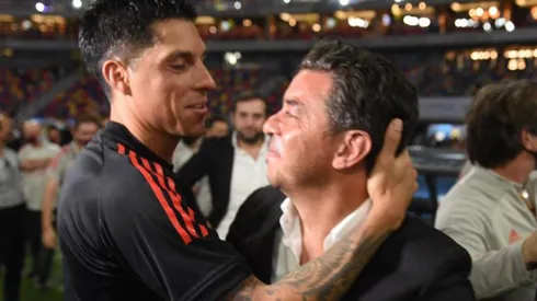 Marcelo Galalrdo reconoció el esfuerzo y el gran juego de sus futbolistas en la Supercopa Argentina