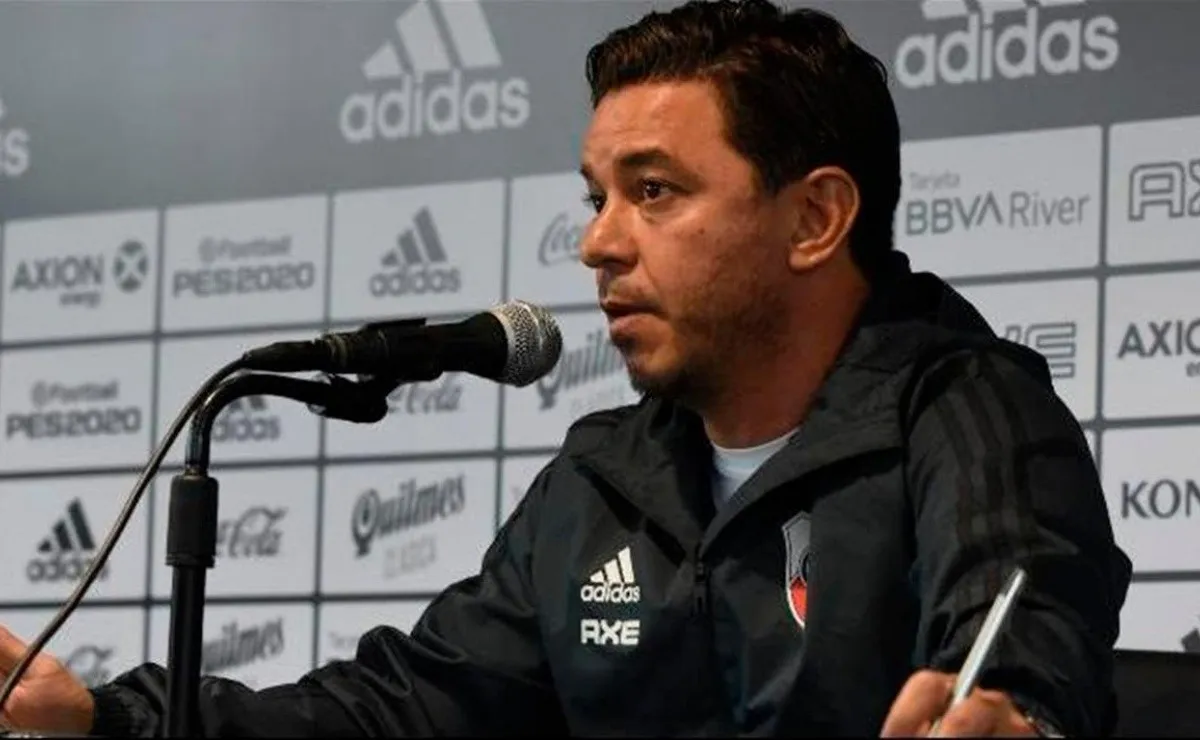 Marcelo Gallardo no quiso confirmar la formación que pondrá frente a la Academia.