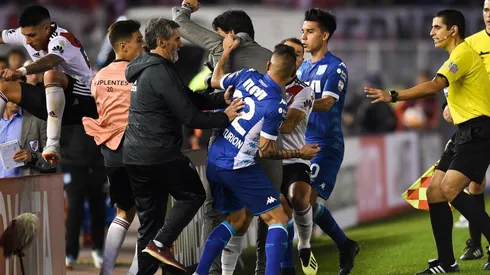 El último River vs. Racing copero terminó en un escándalo