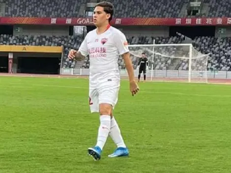 Juanfer Quintero tuvo sus primeros minutos en Shenzhen