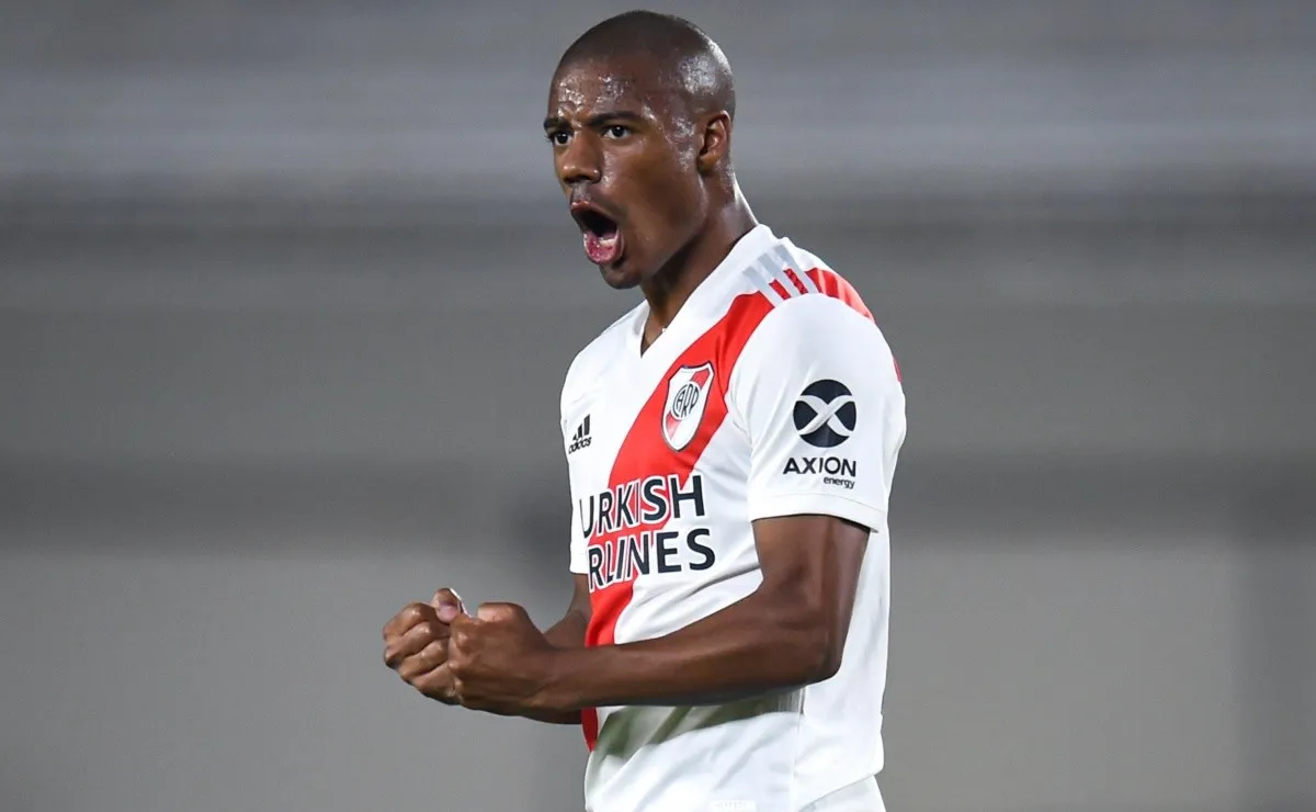 Nicolás De la cruz disputó 103 partidos oficiales en River y marcó 18 goles