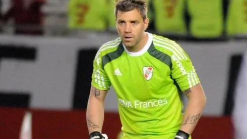 Julio Chirini atajó en River entre 2014 y 2016.