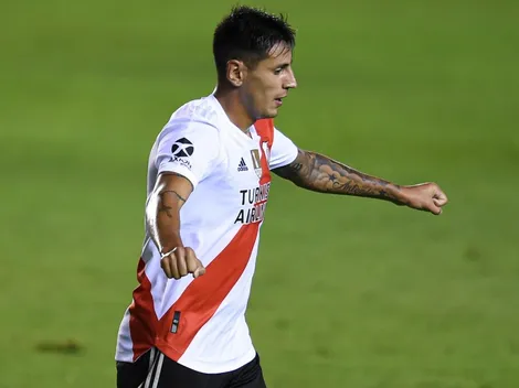 La frase de Gallardo que acompaña a Angileri