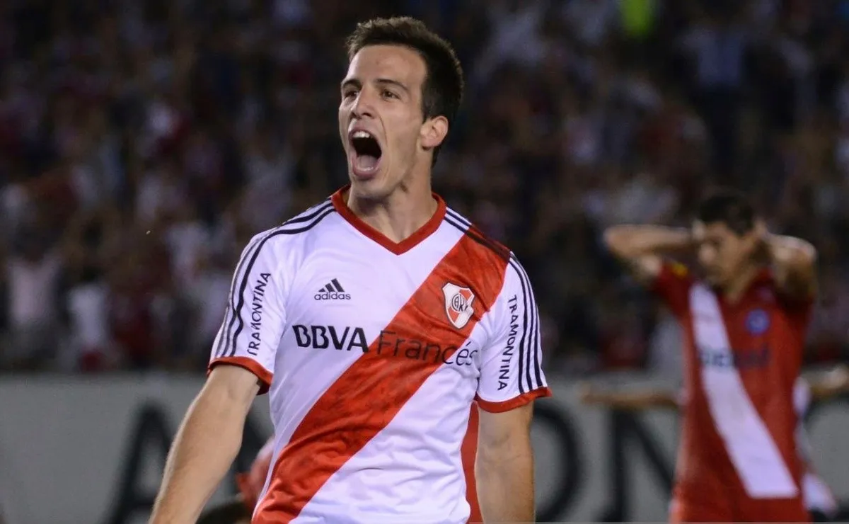 Federico Andrada disputó 20 partidos oficiales en River y marcó un gol