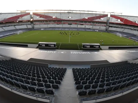 River volvió a entrenarse en el Monumental