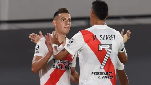Rafael Santos Borré sumó su gol número 47 en River y alcanzó a Marcelo Salas en la lista de goleadores extranjeros del Más Grande. Su próximo objetivo es Juan Pablo Ángel.