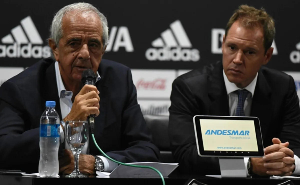 D'Onofrio junto a Jorge Brito, quien fue vicepresidente en los últimos dos mandatos.