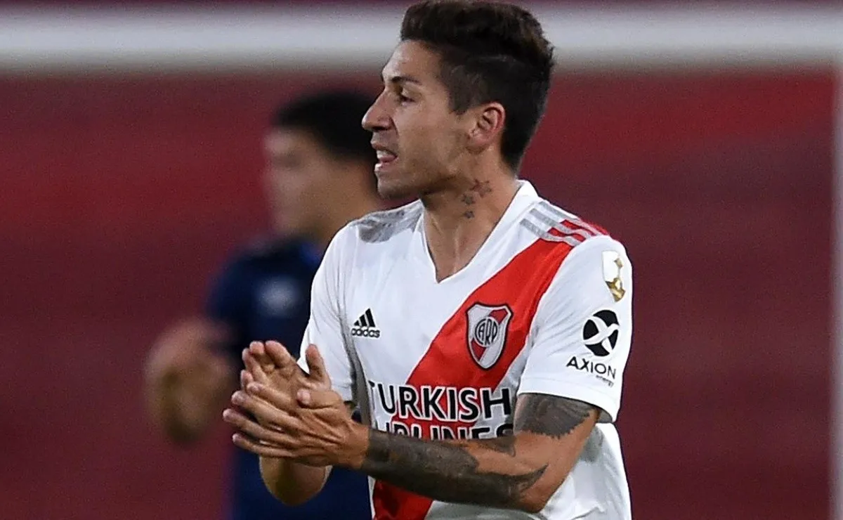 Marcelo Gallardo podrá contar con Gonzalo Montiel para la segunda fecha de la Copa de la Liga Profesional el próximo sábado contra Rosario Central.