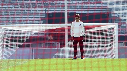 Marcelo Gallardo recorrió el Estadio Monumental