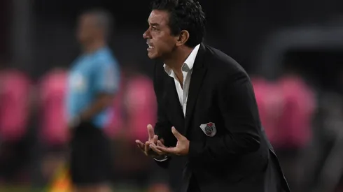 Marcelo Gallardo vivió una jornada demasiado agitada el domingo frente a Estudiantes