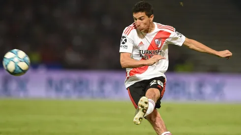 El zurdo jugó 135 partidos en River, convirtió 31 goles y fue siete veces campeón.