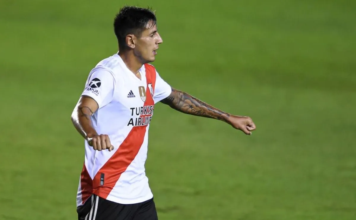Fabrizio Angileri marcó su primer gol con la camiseta de River