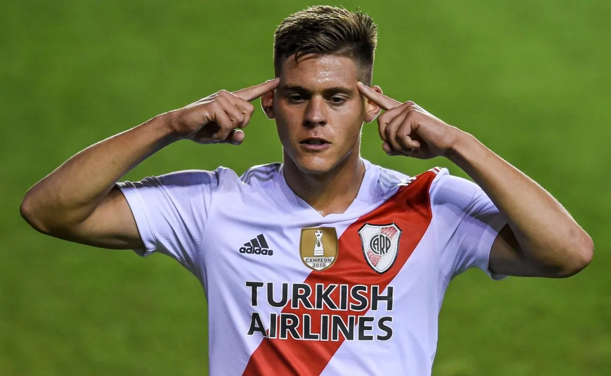 Girotti suma 3 goles en 12 partidos oficiales con la camiseta de River