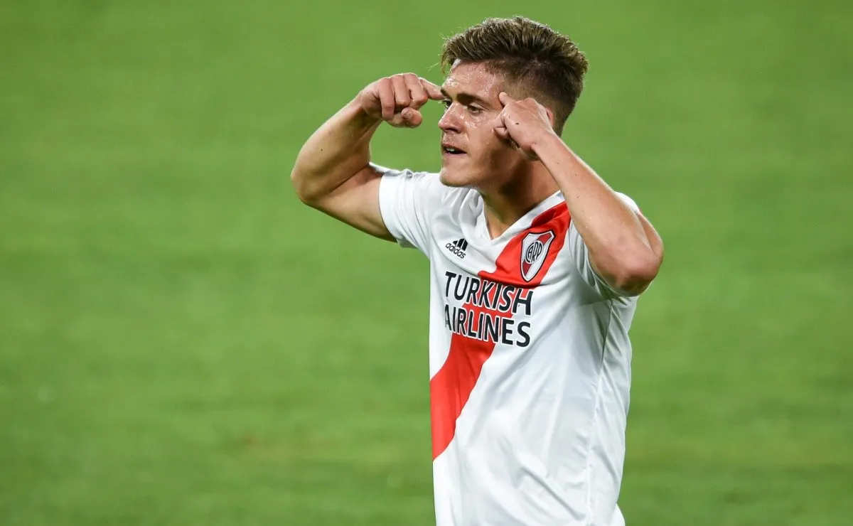 Federico Girotti contó cómo fue entrenar durante el confinamiento, su debut en River y el gol que le hizo a Boca en la Bombonera el pasado 2 de enero.