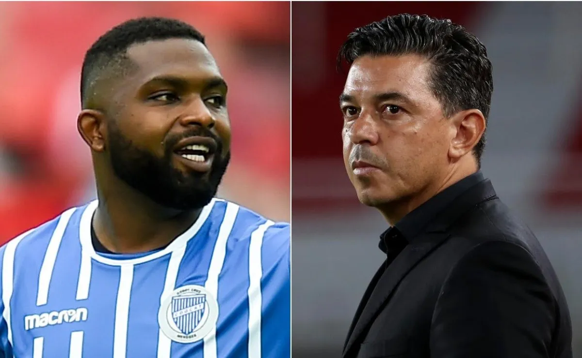 El Morro y Gallardo fueron compañeros en Nacional de Montevideo, en la última etapa del Muñeco como jugador.