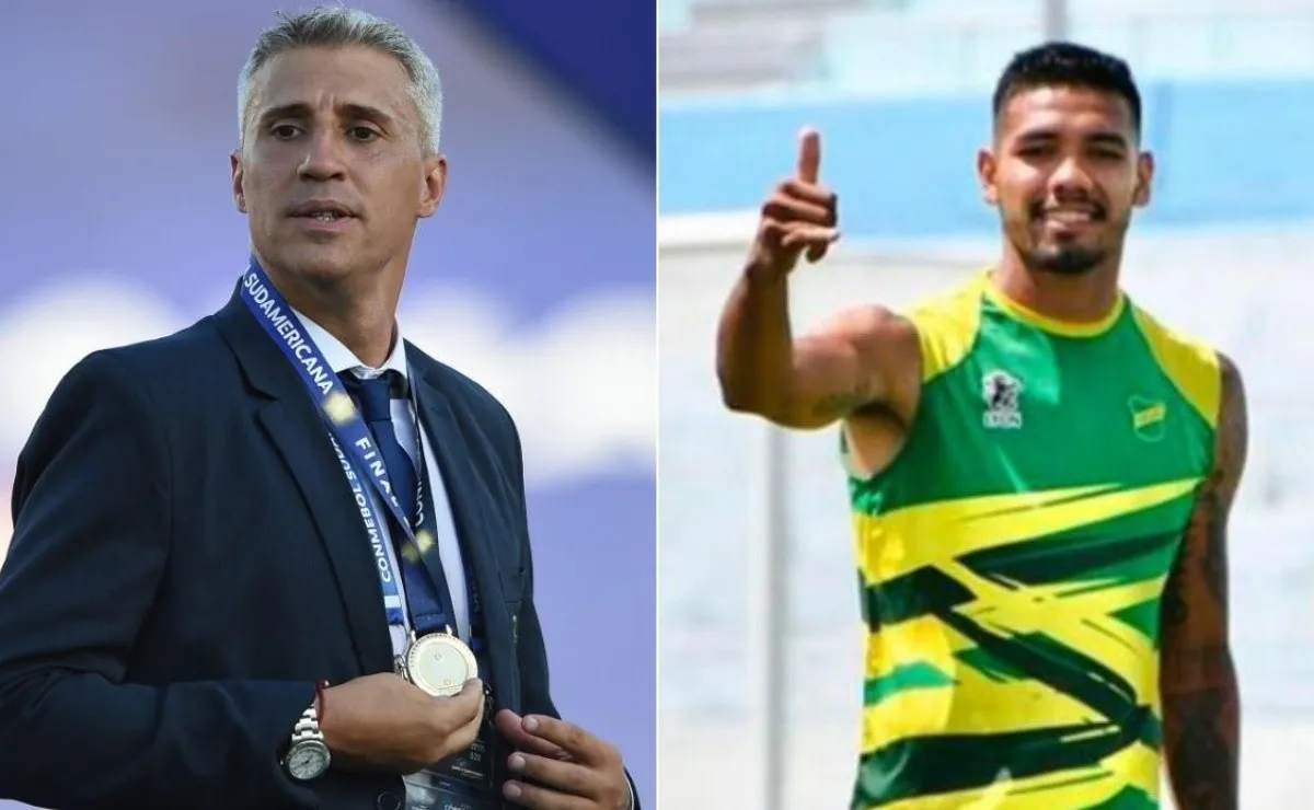 Hernán Crespo elogió fuertemente a Héctor David Martínez