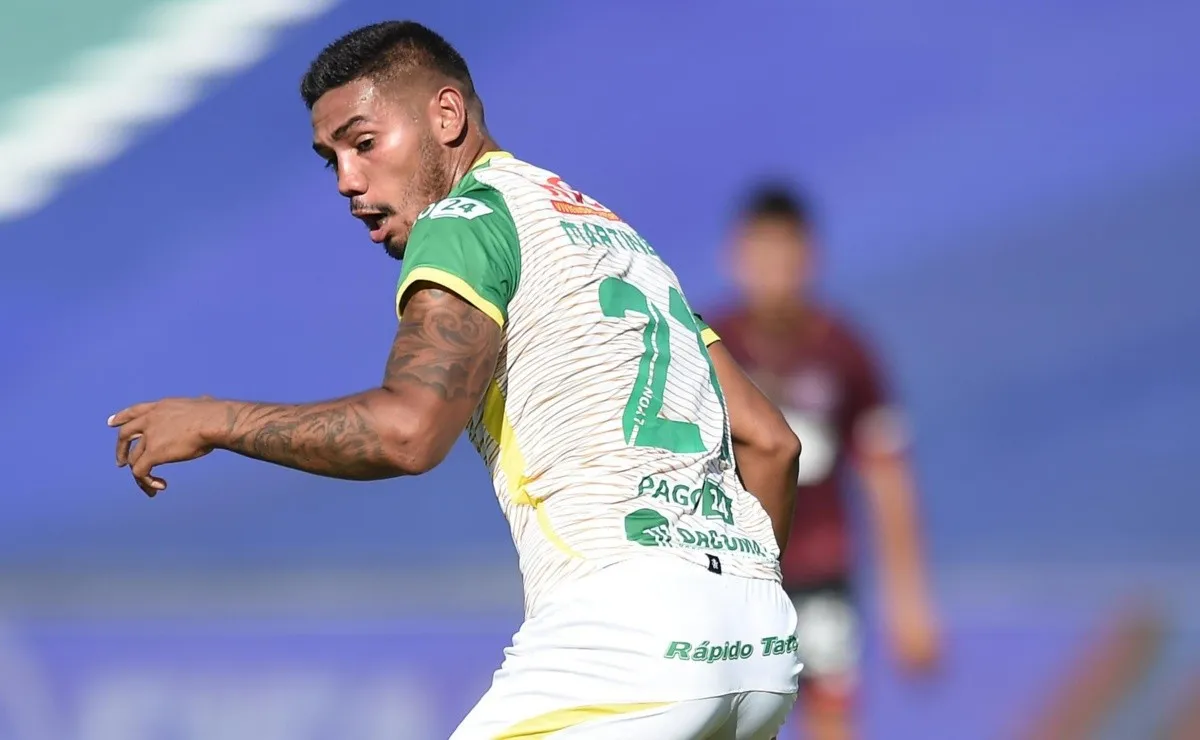 Héctor Martínez disputó un partido oficial en River