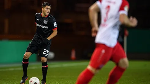 Exequiel Palacios volvió a jugar tras una dura lesión en su espalda. El ex River jugó 45 minutos en la derrota del Bayer Leverkusen en la Copa de Alemania.