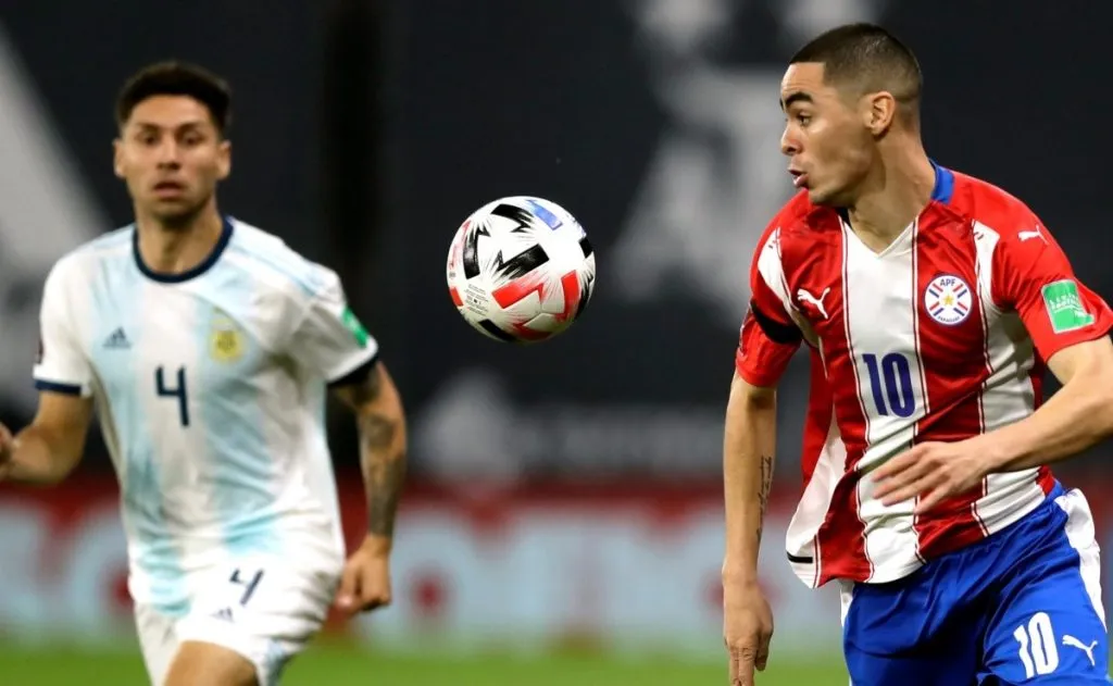 Miguel Almirón es jugador de la Selección de Paraguay.