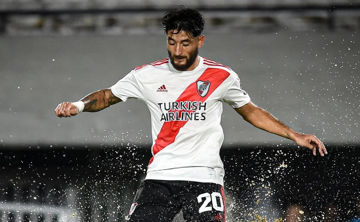 El lateral izquierdo, de 32 años, lleva cinco temporadas y media en River.