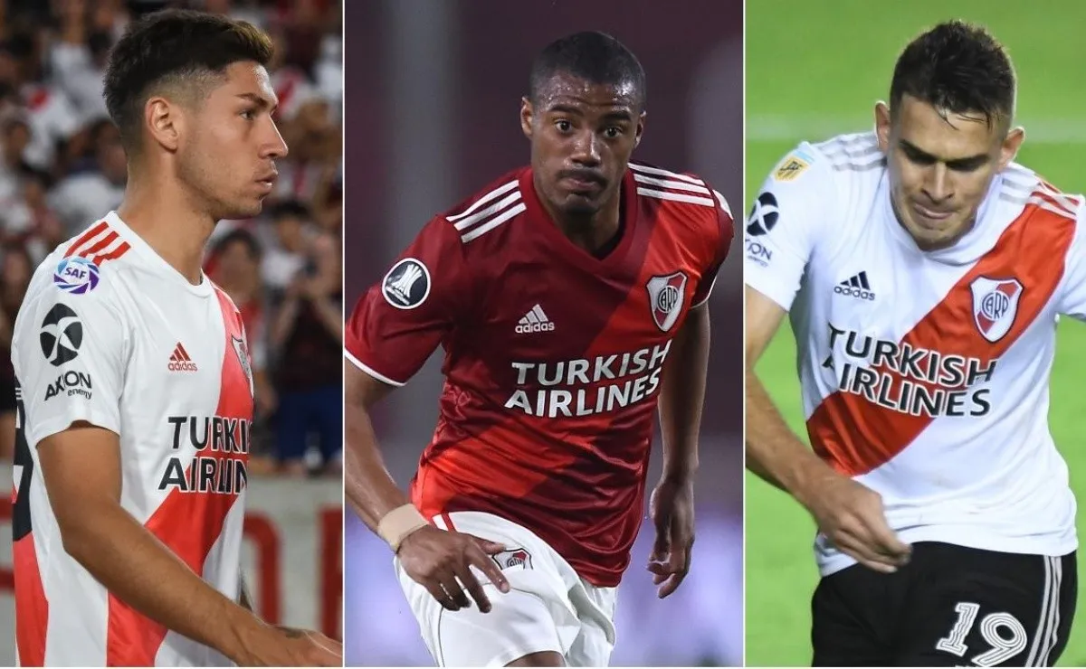 River busca renovar los contratos de Gonzalo Montiel, Nicolás De La Cruz y Rafael Santos Borré, los mismo se vencen a mitad de este año. La negociaciones están encaminadas.