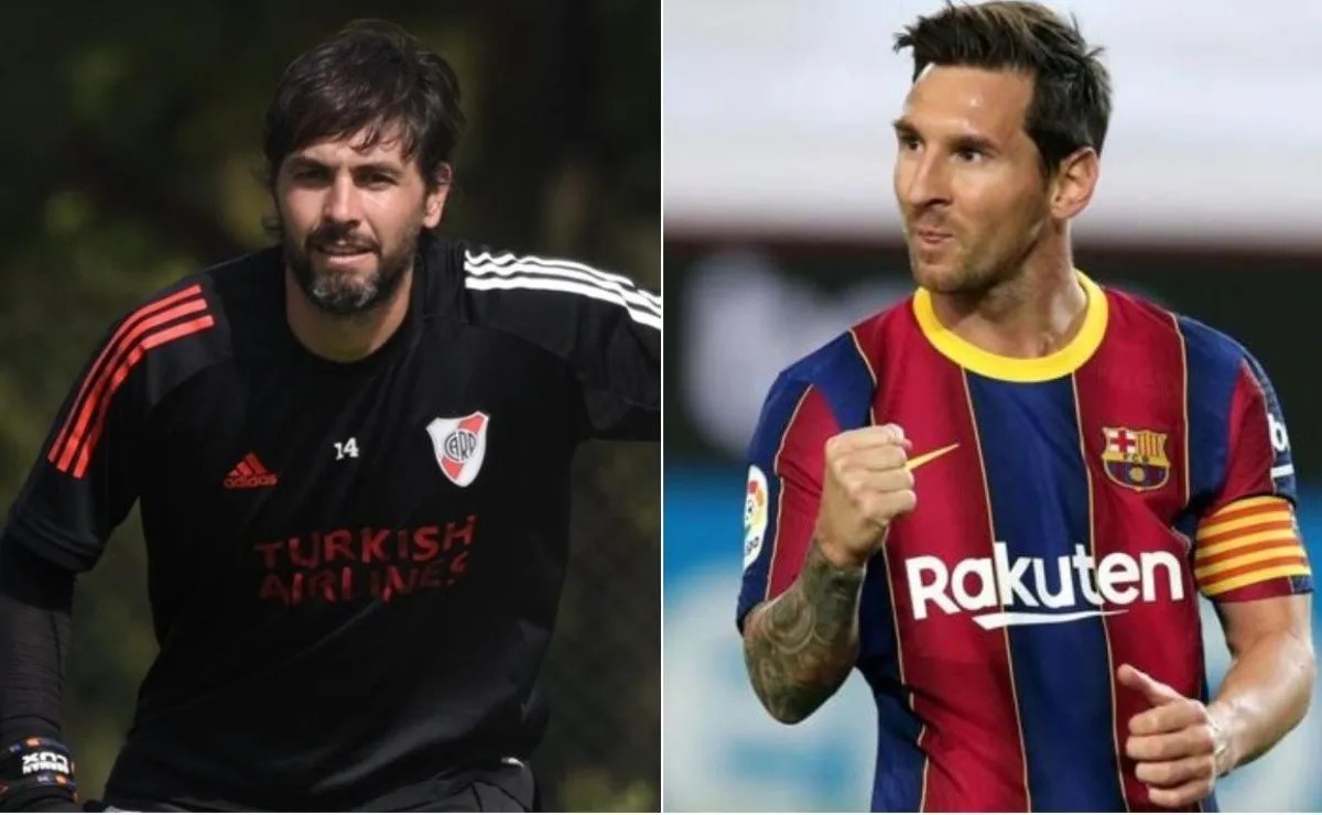Germán Lux compartió en su cuenta de Instagram un regalo que recibió por parte de una marca de cerveza que auspicia a Messi. Una botella por cada gol recibido por la Pulga.