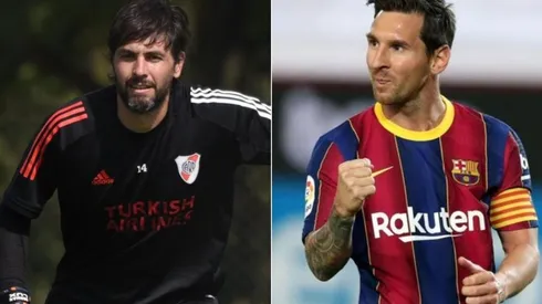 Germán Lux compartió en su cuenta de Instagram un regalo que recibió por parte de una marca de cerveza que auspicia a Messi. Una botella por cada gol recibido por la Pulga.