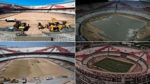 Las obras en el Monumental paso a paso. Los plazos se están cumpliendo y River volvería a jugar en su estadio para mediados de febrero cuando comience la Copa Diego Maradona.