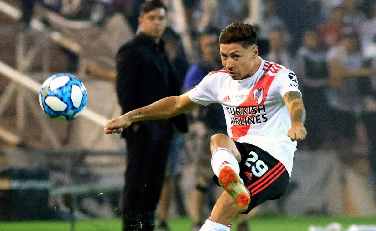 Gonzalo Montiel define su futuro en River en los próximos días