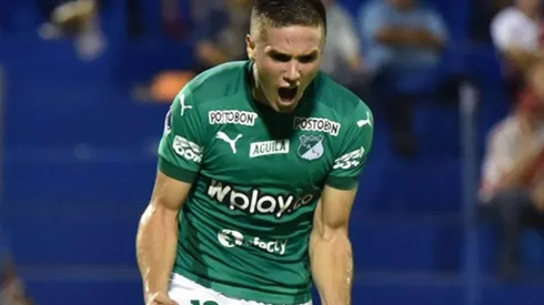 Agustín Palavecino disputó 71 partidos oficiales en Deportivo Cali y marcó 17 goles en Colombia