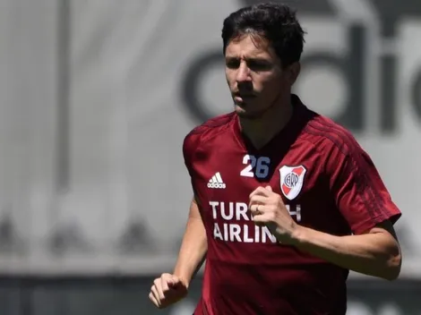 Nacho Fernández se sumó a los entrenamientos