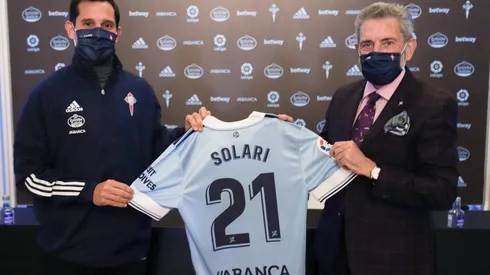 Augusto Solari fue presentado en Celta de Vigo