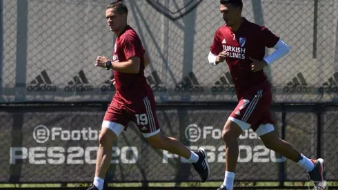Suárez y Borré se preparan para la pretemporada de River en Ezeiza