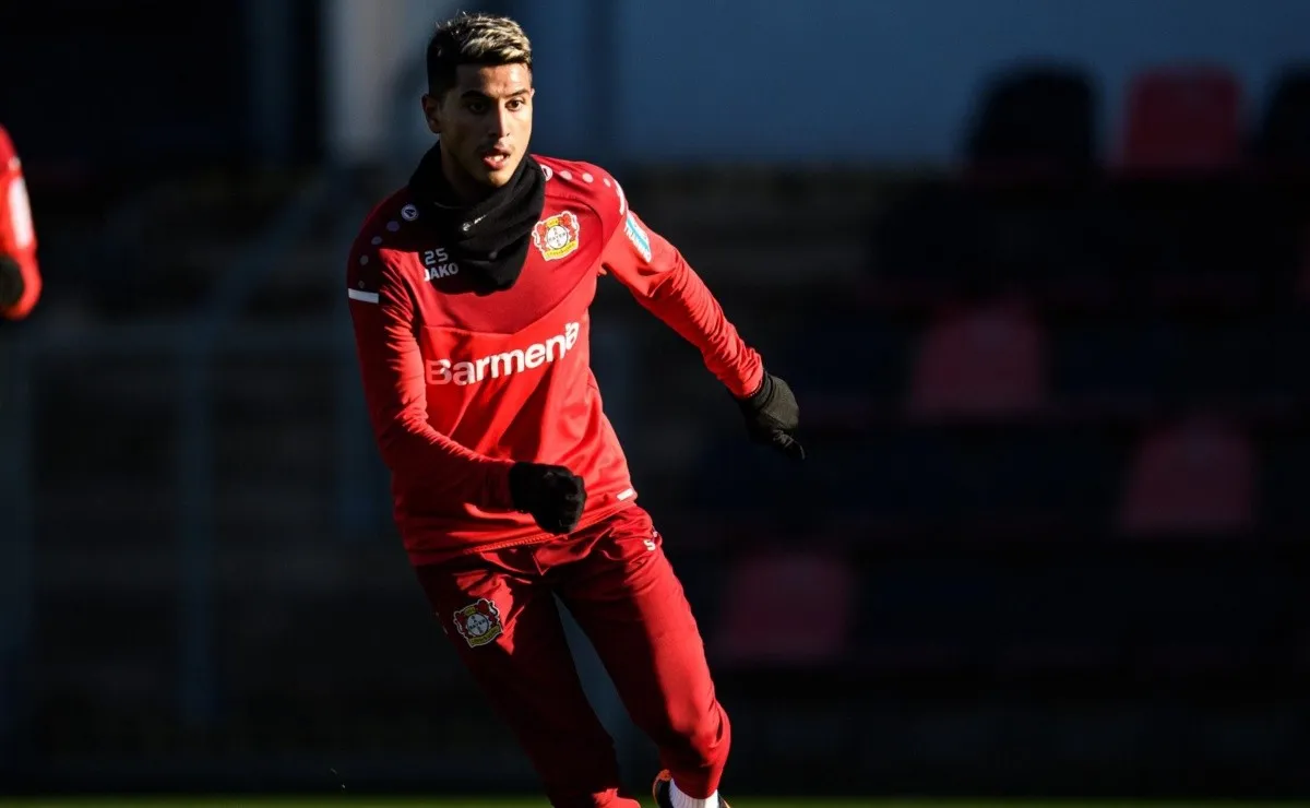 Exequiel Palacios, camino a la recuperación de su lesión en la espalda