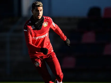 Palacios volvió a los entrenamientos en Alemania