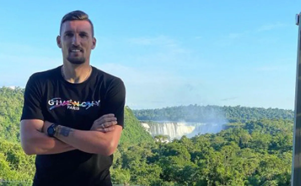 El arquero de River se fue unos días a descansar en Iguazú y se alojó muy cerca de las cataratas.