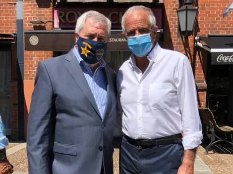 D’Onofrio se reunió con Ameal y pidió por la vuelta de la gente a los estadios