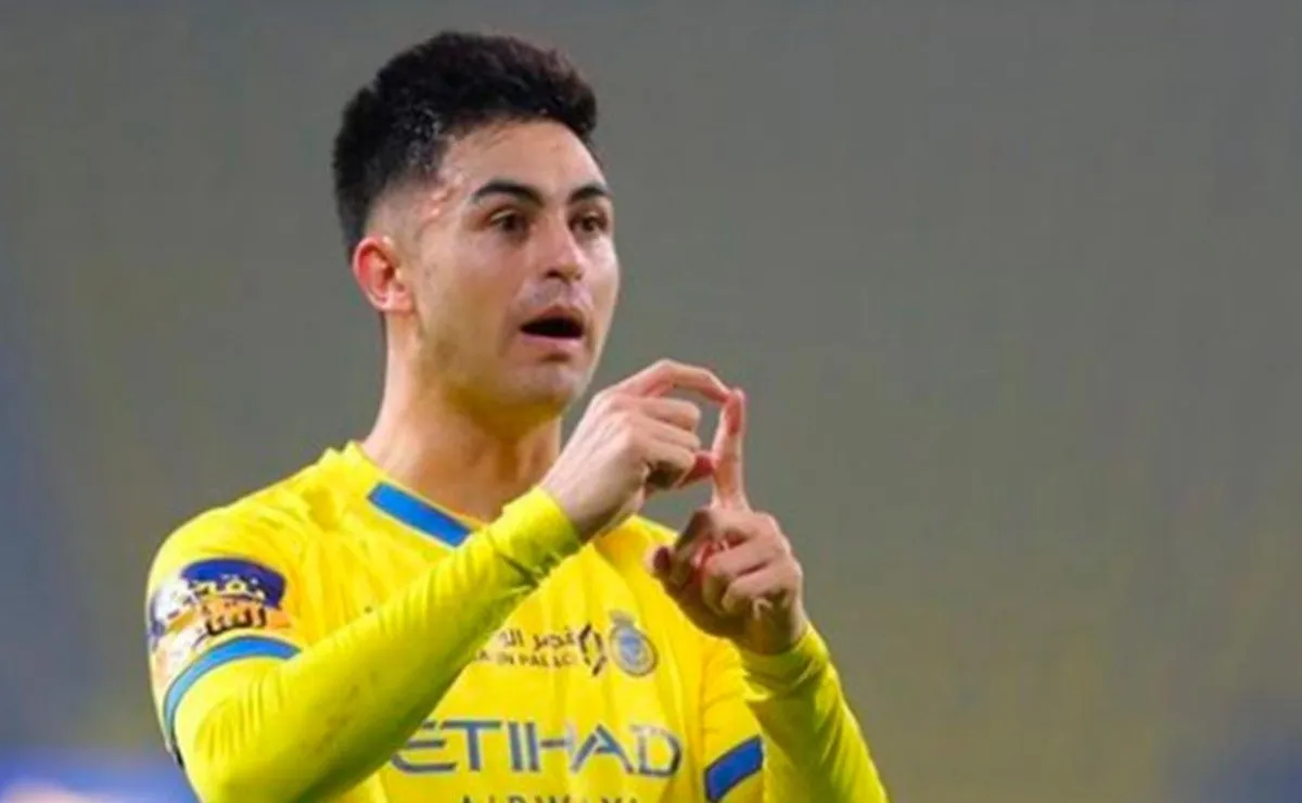 Gonzalo Martínez convirtió en la victoria de Al-Nassr sobre Al-Wahda por 3 a 1 en la Primera División de Arabia Saudita, el ex River marcó de tiro libre y se fue lesionado.