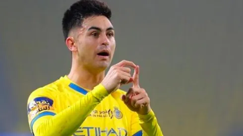 Gonzalo Martínez convirtió en la victoria de Al-Nassr sobre Al-Wahda por 3 a 1 en la Primera División de Arabia Saudita, el ex River marcó de tiro libre y se fue lesionado.