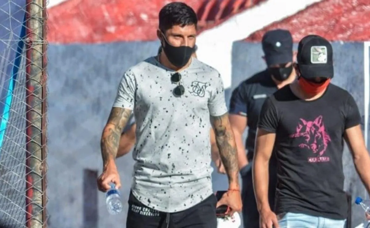 Enzo Pérez presenció un partido en su Mendoza Natal