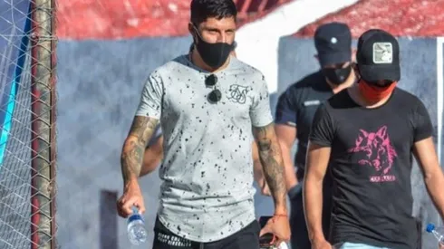 Enzo Pérez presenció un partido en su Mendoza Natal