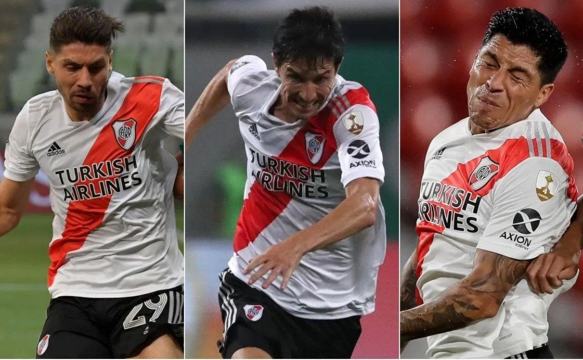 Varios jugadores podrían dejar River, quienes más posibilidades tienen de hacerlo son Gonzalo Montiel, Nacho Fernández y Enzo Pérez.