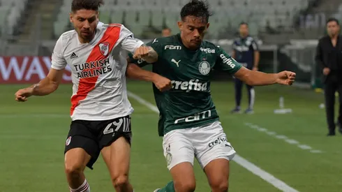 Gonzalo Montiel fue la figura de la cancha frente a Palmeiras