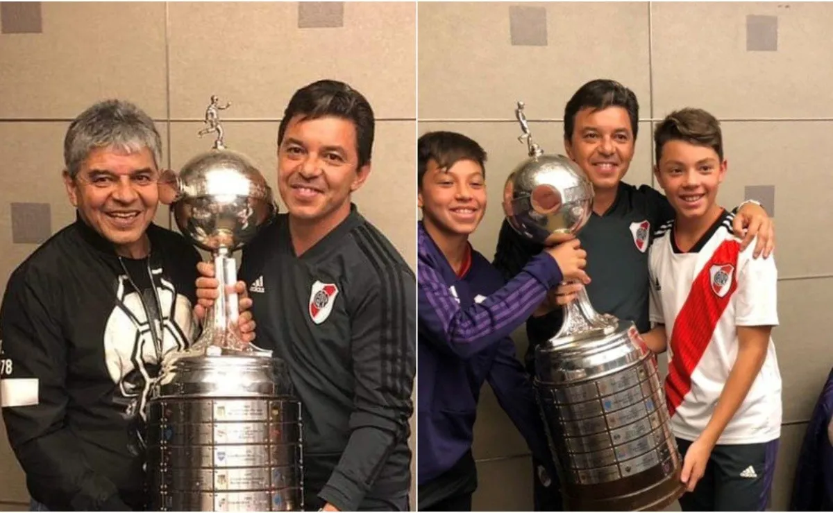 El Muñeco recibió todo el reconocimiento de su familia también.